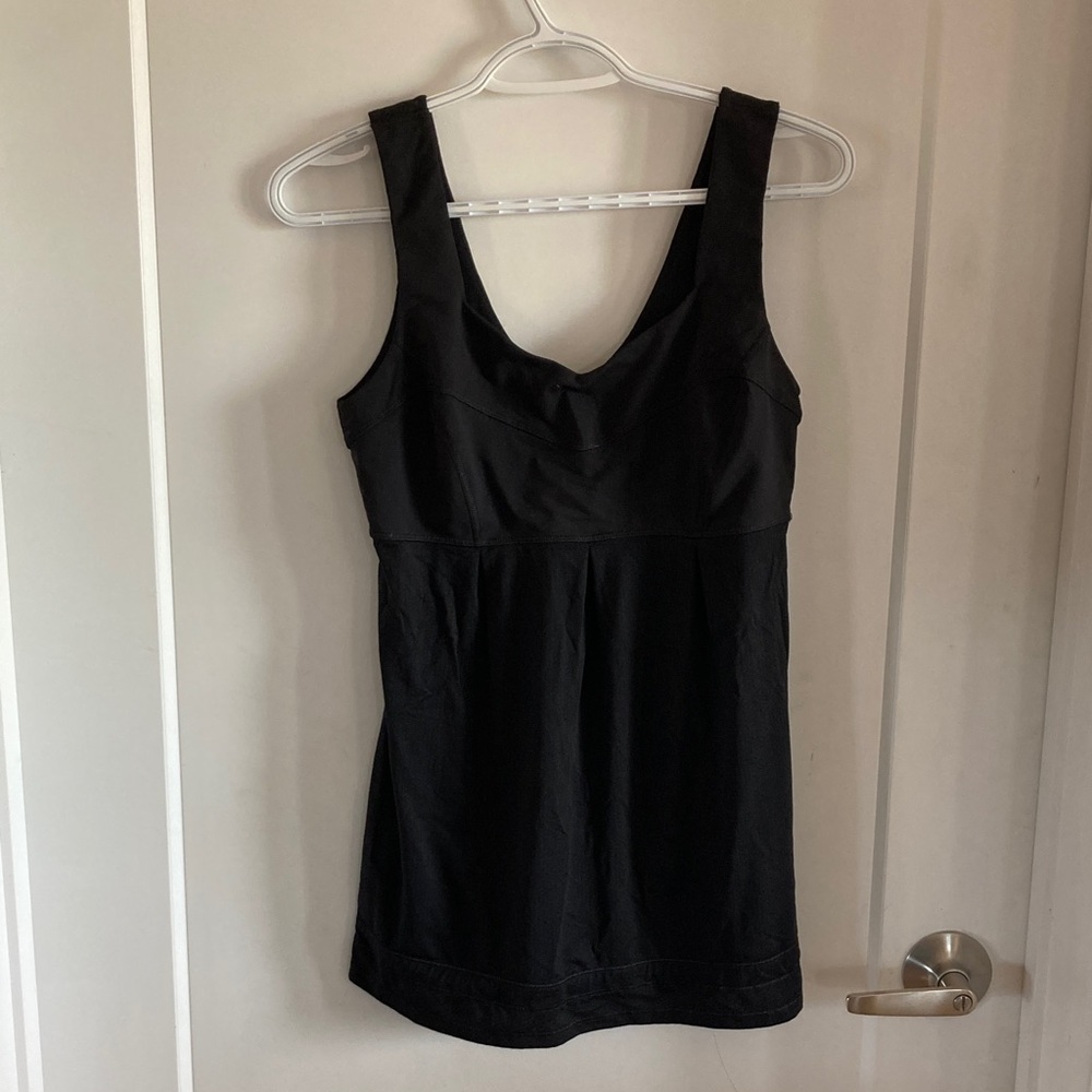 lululemon athletica Black Tank Top